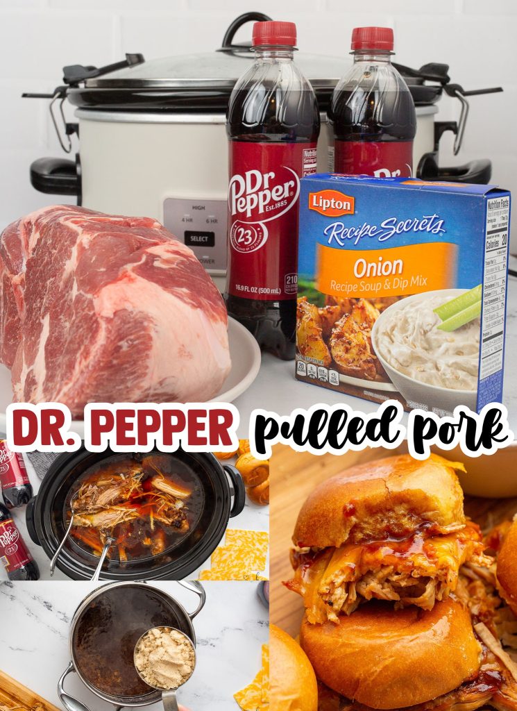 Slow Cooker Dr. Pepper Pulled Pork