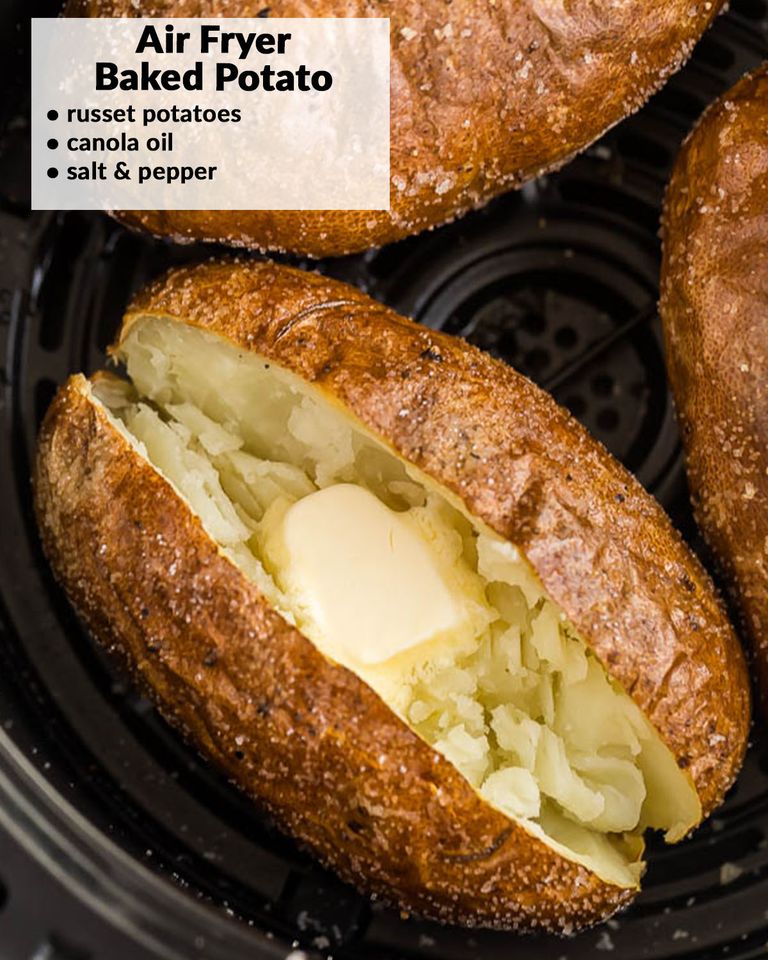 Air Fryer Baked Potato Recipe