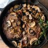 Garlic Mushroom Steak Recipe
