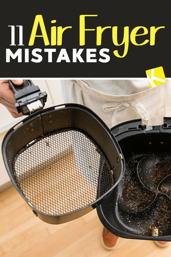 Avoid These Mistakes With Your Air Fryer