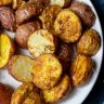 Air Fryer Parmesan Potatoes Recipe