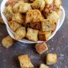 Air Fryer Homemade Croutons Recipe