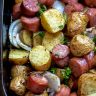 Air Fryer Sausage and Potatoes Dinner
