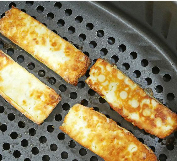 Air Fryer Halloumi Recipe