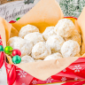 Air Fryer Snowball Cookies