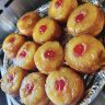 Air Fried mini Pineapple upside down cakes