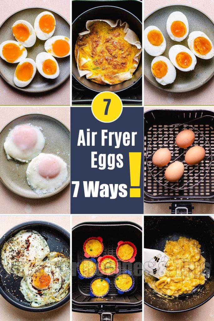 Air Fryer Eggs Recipe – 7 Ways!
