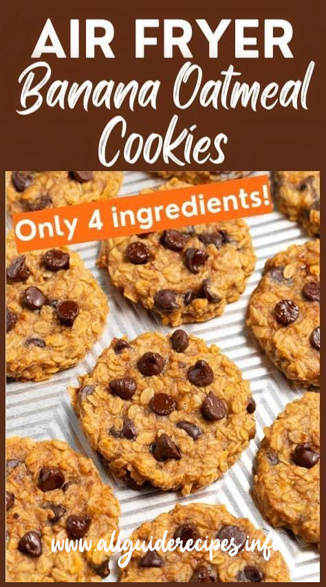 Peanut Butter Banana Oatmeal Cookies