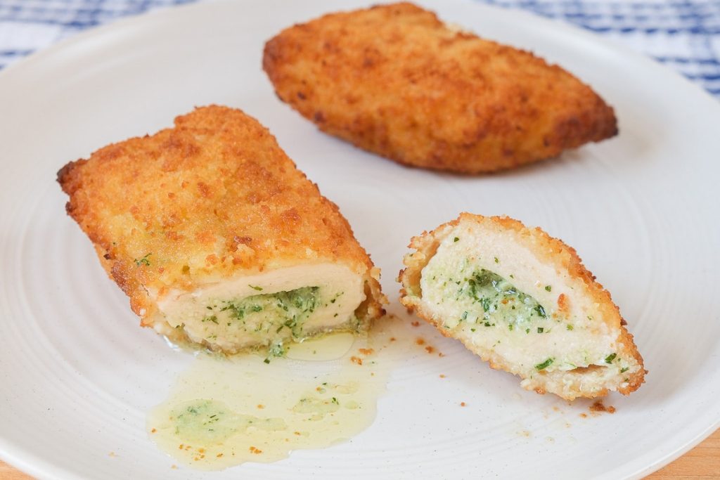 Air Fryer Frozen Chicken Kiev