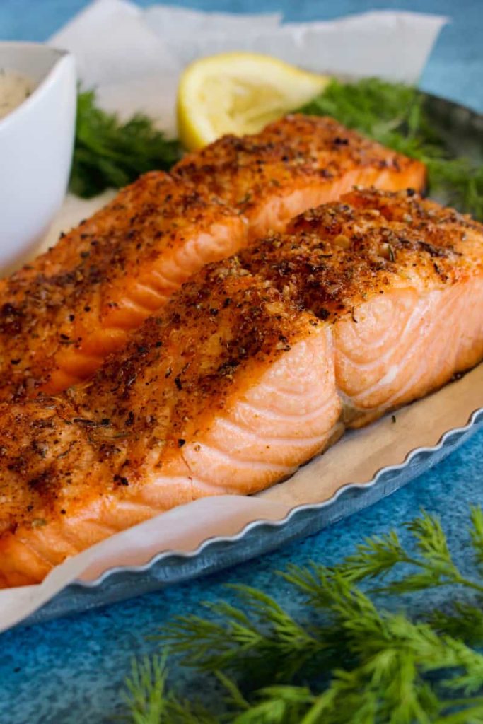 Air Fryer Salmon