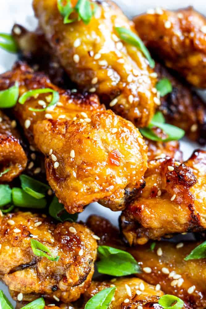 Sweet Chili Air Fryer Chicken Wings
