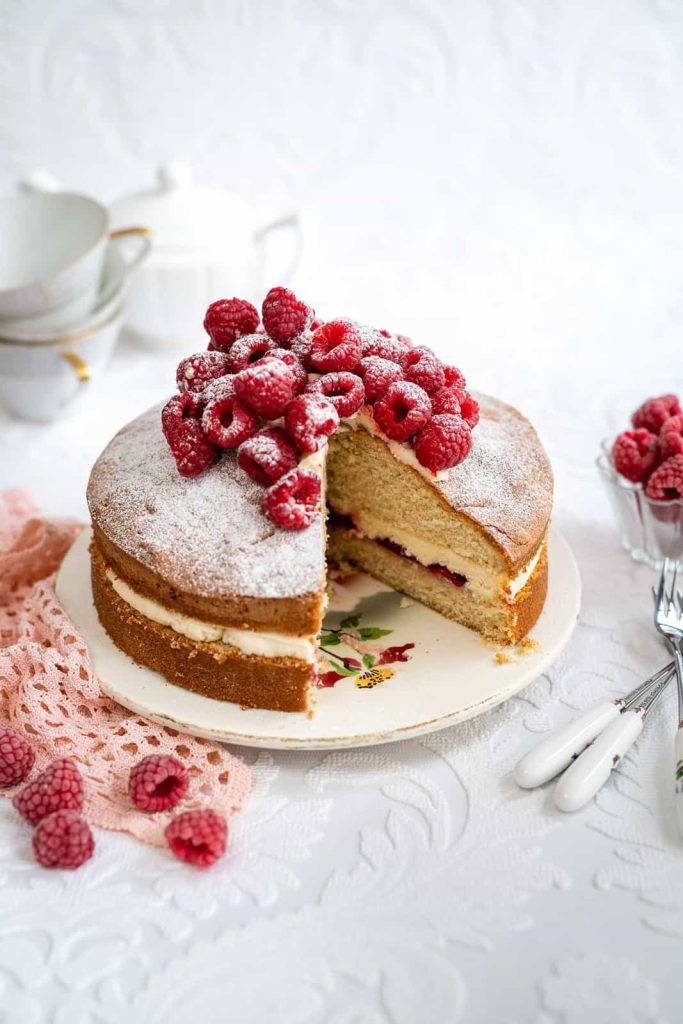 Air Fryer Sponge Cake