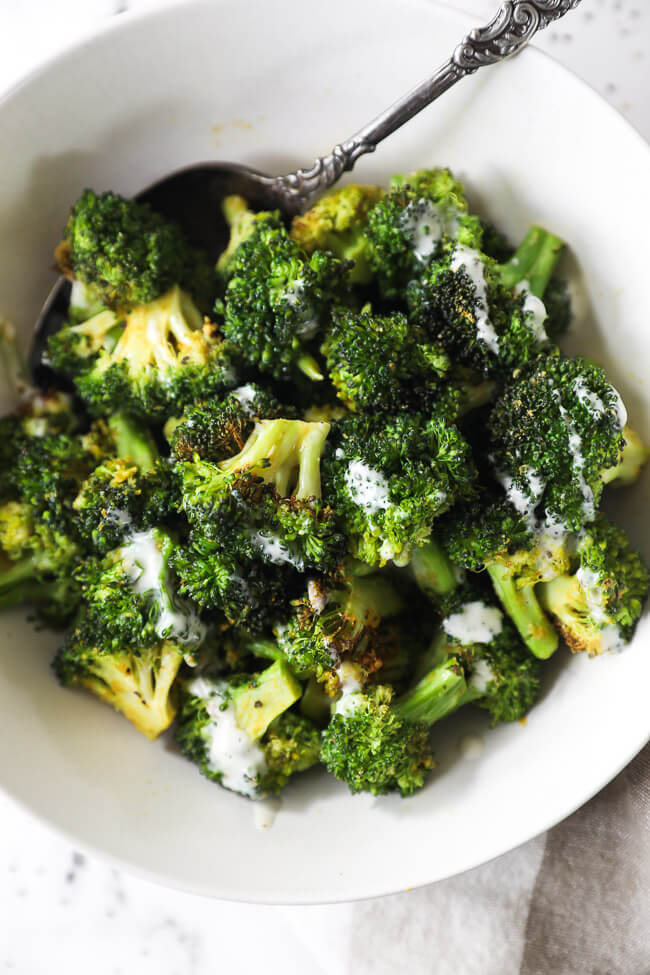 Perfect Air Fryer Roasted Broccoli