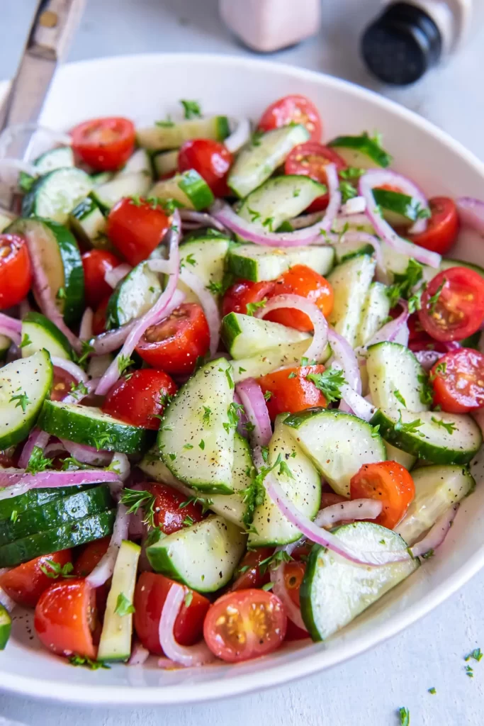 Cucumber Tomato Salad