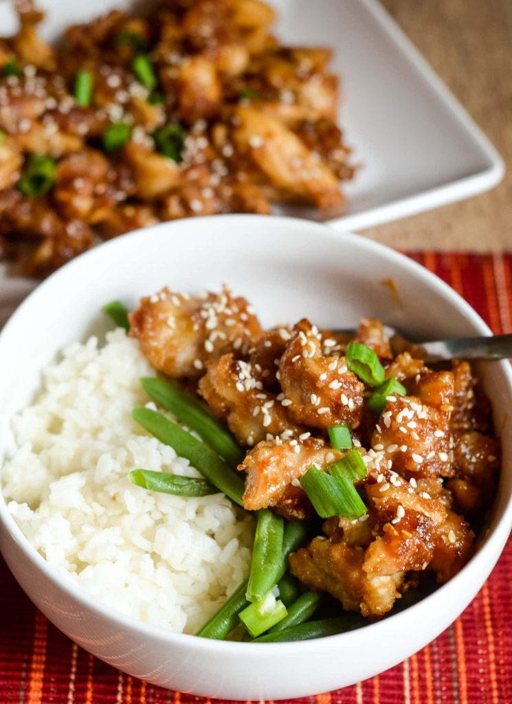 Air Fryer Sesame Chicken