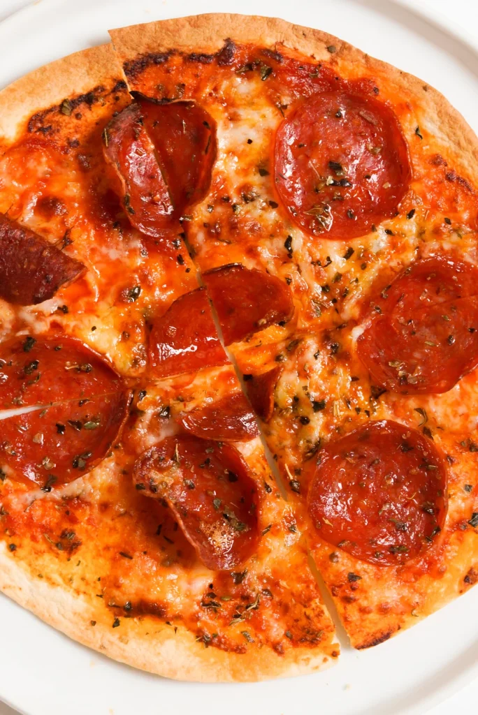 Air Fryer Tortilla Pizza Recipe