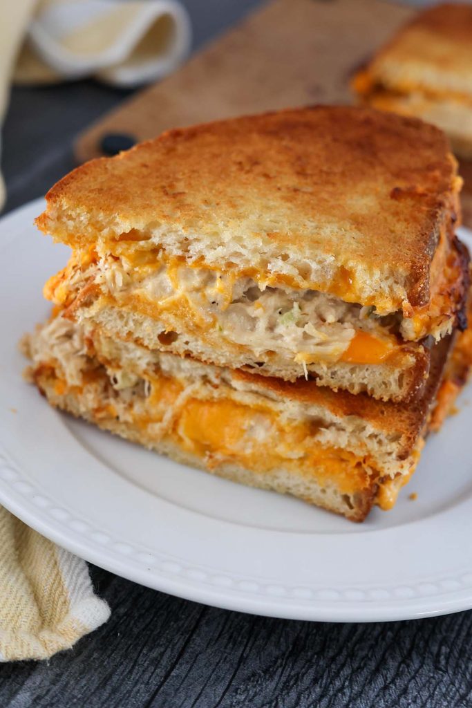 Air Fryer Tuna Melt