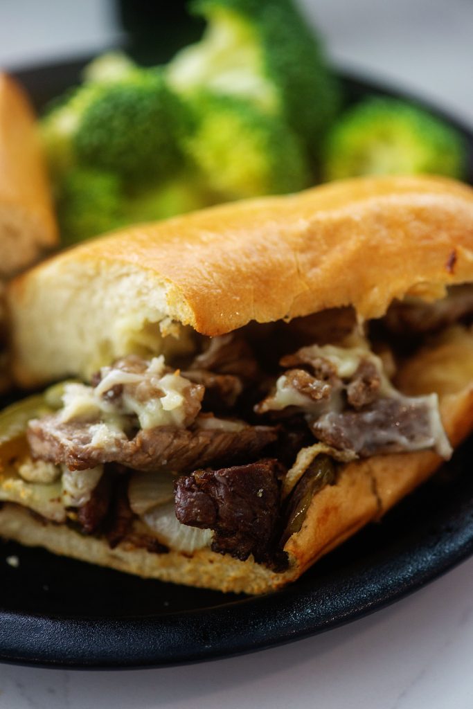 Air Fryer Philly Cheesesteaks