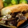 Air Fryer Philly Cheesesteaks