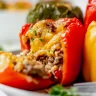 Air Fryer Stuffed Peppers