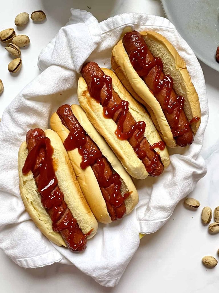Air Fryer Hot Dogs