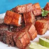 Easy Air Fryer Pork Belly – Crispy tips