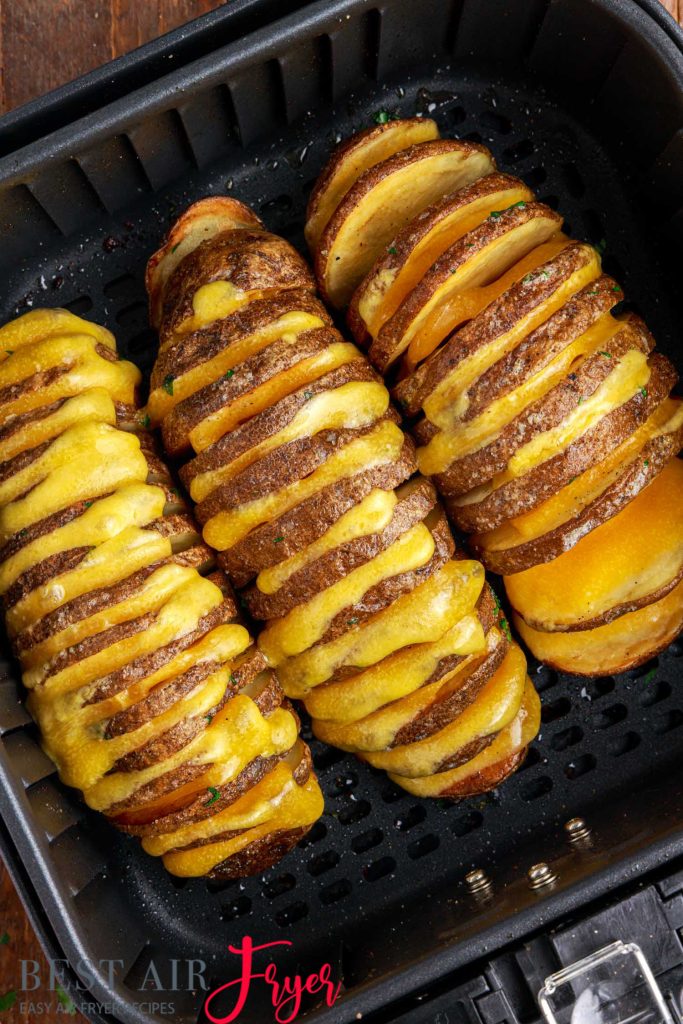Cheesy Hasselback Potatoes