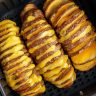Cheesy Hasselback Potatoes