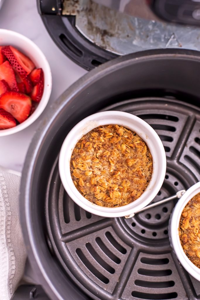 Air Fryer Baked Oatmeal