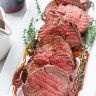 Roast Beef Tenderloin with Red Wine Sauce