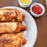 Air Fryer Grilled Cheese Hot Dogs