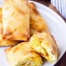 Air fryer Breakfast Egg Rolls