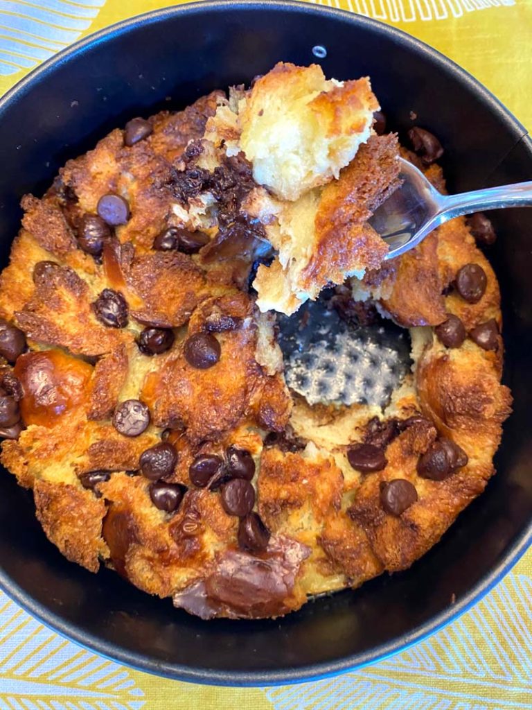 Air Fryer Bread Pudding Recipe