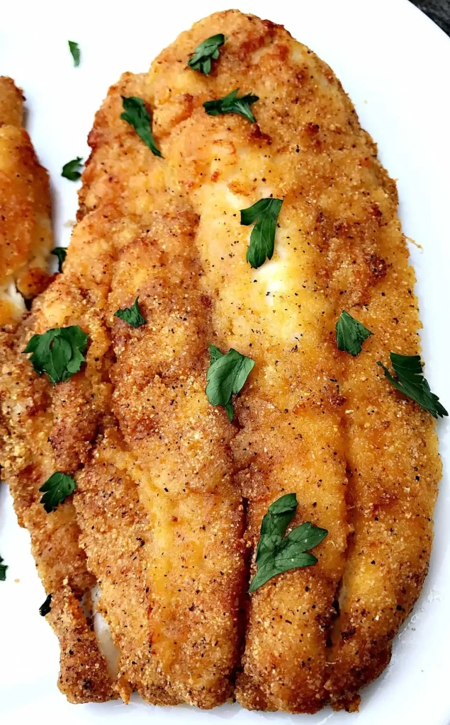 Air Fryer 3 Ingredient Fried Catfish