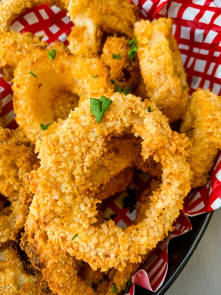 Homemade Air Fryer Onion Rings