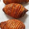 Air Fryer Hasselback Sweet Potatoes