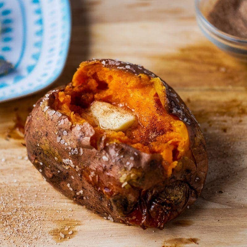 Air Fryer Baked Sweet Potato