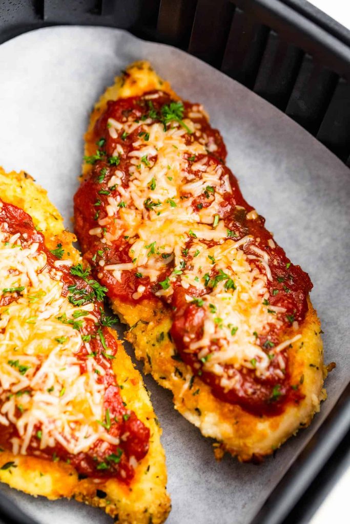 Air Fryer Chicken Parmesan