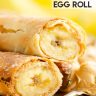 Air Fryer Peanut Butter Banana Egg Rolls