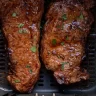 Air Fryer New York Strip Steaks