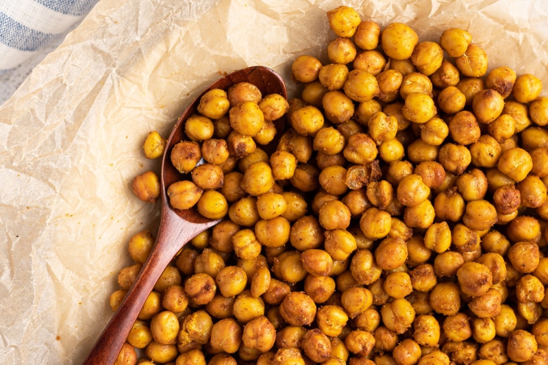 Air Fryer Chickpeas