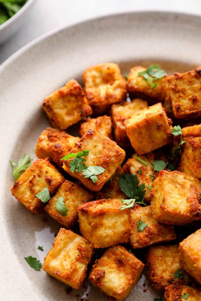 Best Ever Air Fryer Tofu