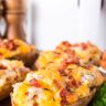 Air Fryer Twice Baked Potatoes