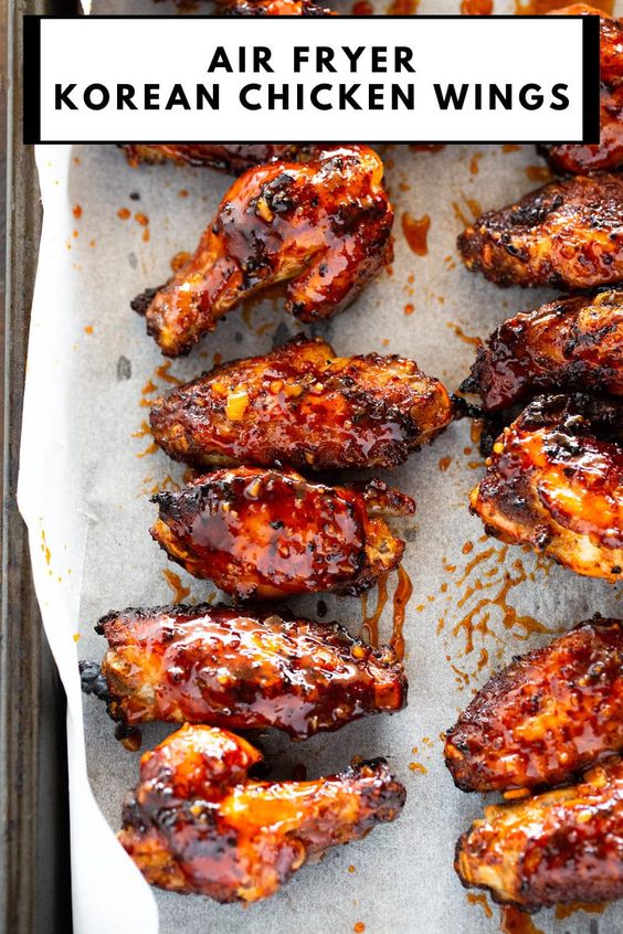Air Fryer Korean Chicken Wings