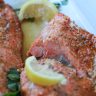 Honey Garlic Air Fryer Salmon Fillet