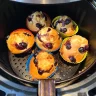 Air Fryer Blueberry Muffins
