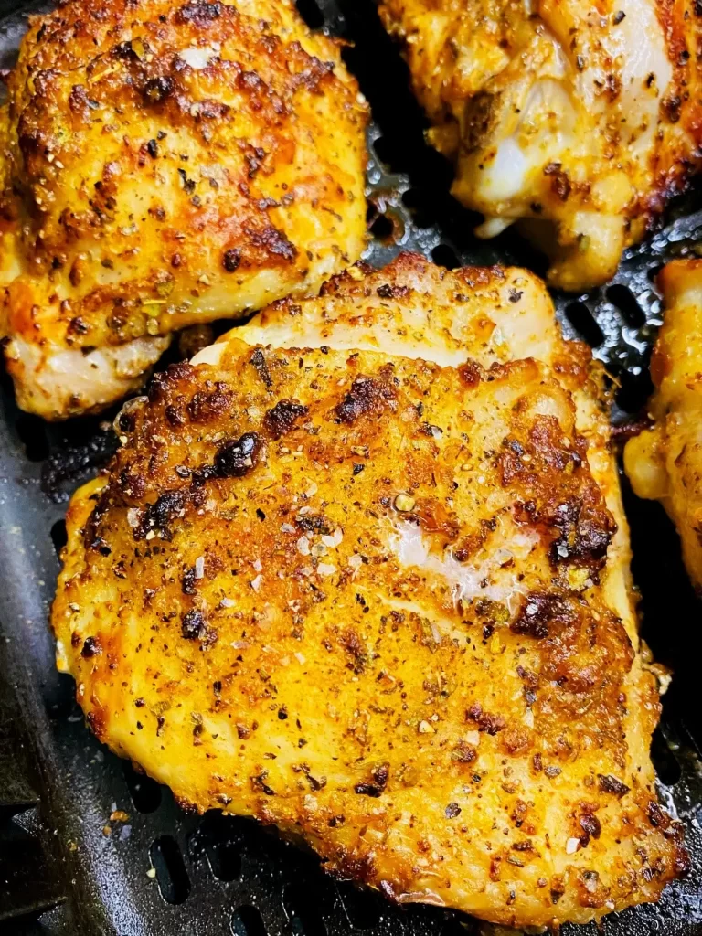 Air Fryer Cajun Chicken Thighs