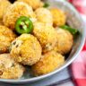 Air Fryer Jalapeno Poppers Cheese Balls Recipe