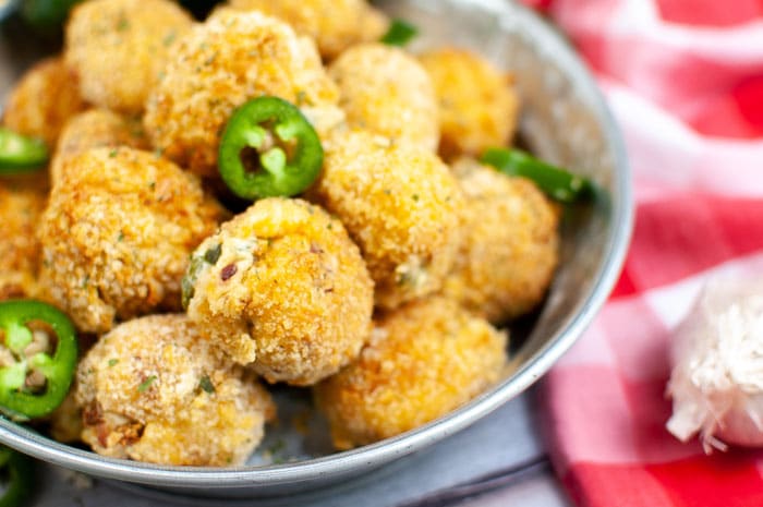 Air Fryer Jalapeno Poppers Cheese Balls Recipe