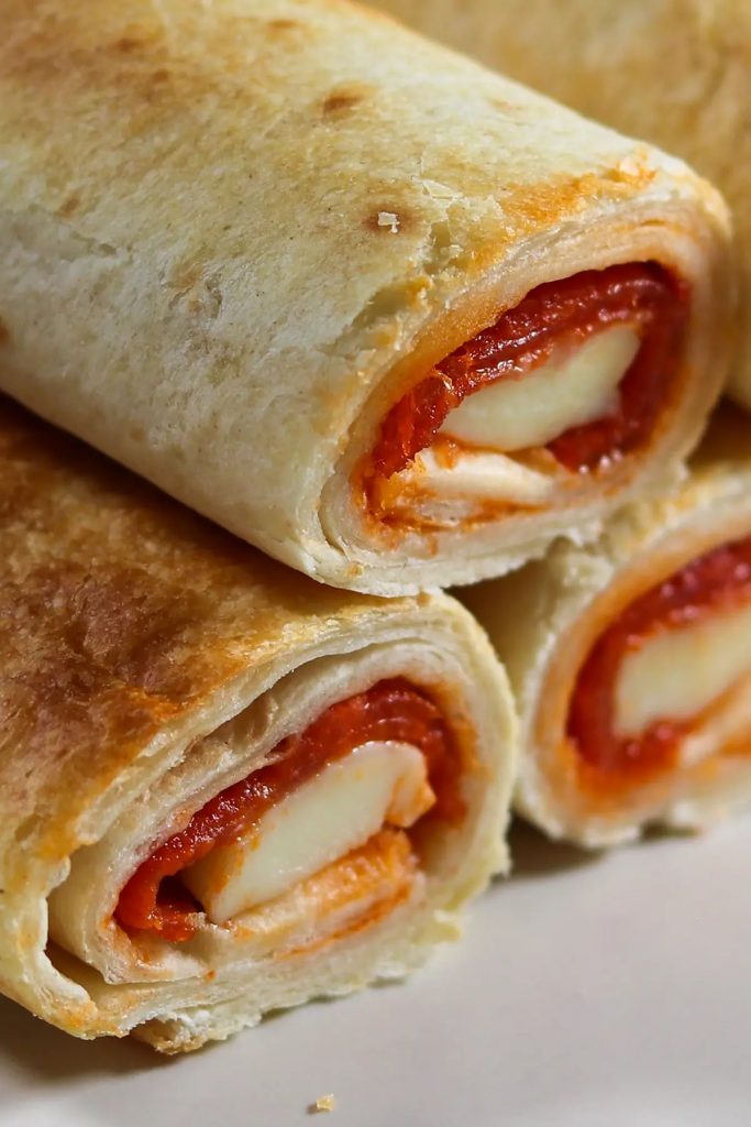 Air Fryer Pizza Roll Ups